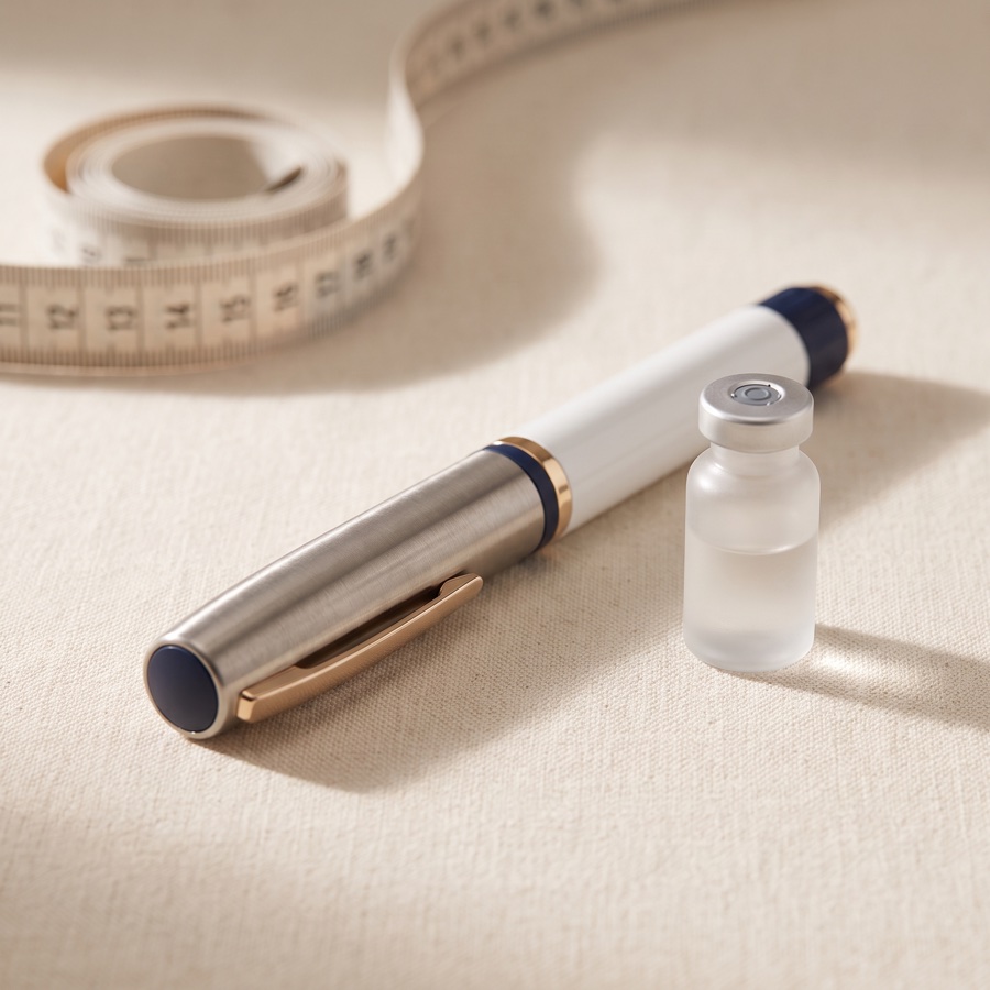 MD-supervised GLP-1 weight-loss program — physician-prescribed medication, dose titration